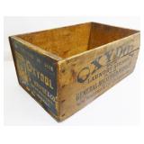 Vintage Oxydol Wood Crate