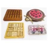 Trivets and Ladybug Salt & Pepper Shakers