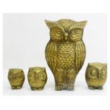 Brass Owls