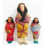Handmade Native American Dolls