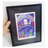 Small Framed "Show Your Ticks" Print