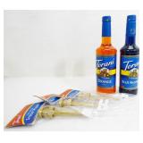 Torani Sugar Free Orange & Black Raspberry Syrups
