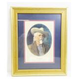 Framed Buffalo Bill Print