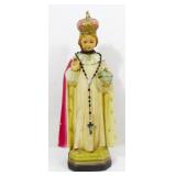 Ceramic Infant of Prague Statue