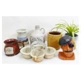 Grouping of Stoneware Pottery