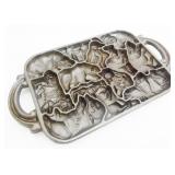 Cast Iron Animal Cookie Pan