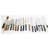 Grouping of Kitchen Knives