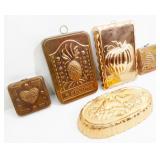 Copper Kitchen Decor Cake Molds