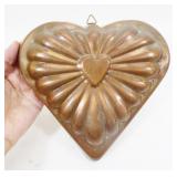 Heart Copper Kitchen Decor Cake Mold
