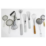 Grouping of Strainers & Whisks