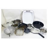 Vintage Kitchen Items, Kitchen Aid Enamel Pan