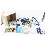 Electronic Cords, Cable Ties, Calculator