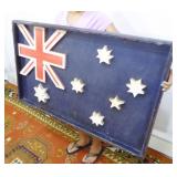 Australian Flag Wood Wall-Hanging