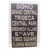 New York Wall-Hanging