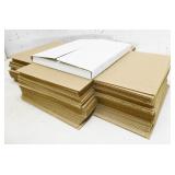 Grouping of Cardboard Boxes 13x13x1-1/4