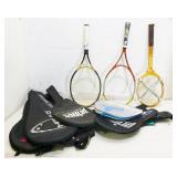 Vintage Tennis Rackets & Cases