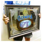 Olympia Beer Mirrored Pub Sign