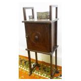 Small Vintage Wood Cabinet