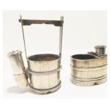 Atq Sterling Silver S&P Toothpick Holders 70.2g