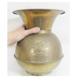 Pony Express Brass Spittoon