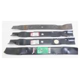 Four Lawnmower Blades