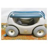 Rolling Garden Cart Stool