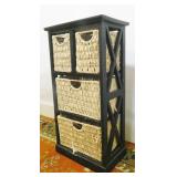 Storage Shelf with Baskets