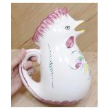Ceramic Rooster Pitcher