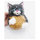 Ceramic Kitty String Dispenser