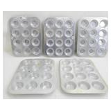Grouping of Muffin and Cupcake Pans