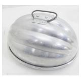 Vintage Aluminum Melon Shaped Pudding Mold
