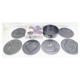 8-Pc. Non-Stick Holiday Springform Pan Set