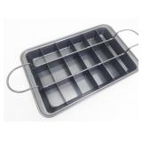 18 Portion Brownie Maker Baking Set (3 Piece)