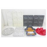 Christmas Cookie Pans & Gingerbread