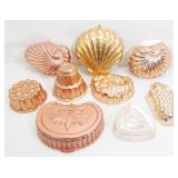 Copper Colored Kitchen Decor Cake Molds Aluminum?
