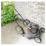 Large Wheeled Craftsman Lawnmower, Works