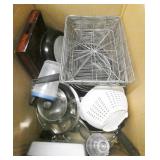 Box Lot: Kitchen & Household Items