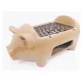 Tabletop Terra Cotta Pig BBQ Grill