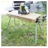 Hitachi Compound Miter Saw on Stand