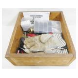 Wood Box with Tools
