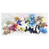 Grouping of Stuffed Animals & Beanie Babies