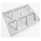 Vintage Cast Aluminum Heart Cookie Pan