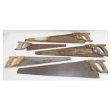 Five Hand Saws