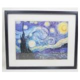 Framed Starry Night Print