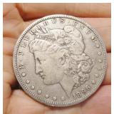 1896 Morgan Silver Dollar Coin