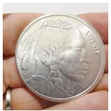One Ounce .999 Silver Bullion Round