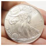 2018 American Eagle Silver Dollar Coin