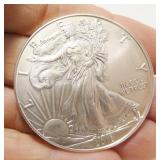 2018 American Eagle Silver Dollar Coin