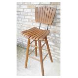 Wood Barstool