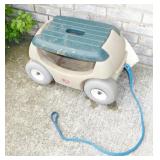 Rolling Garden Cart Stool